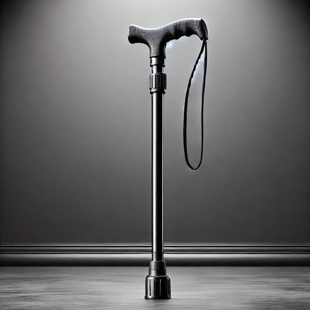 Durable nylon materials used in walking-stick base components