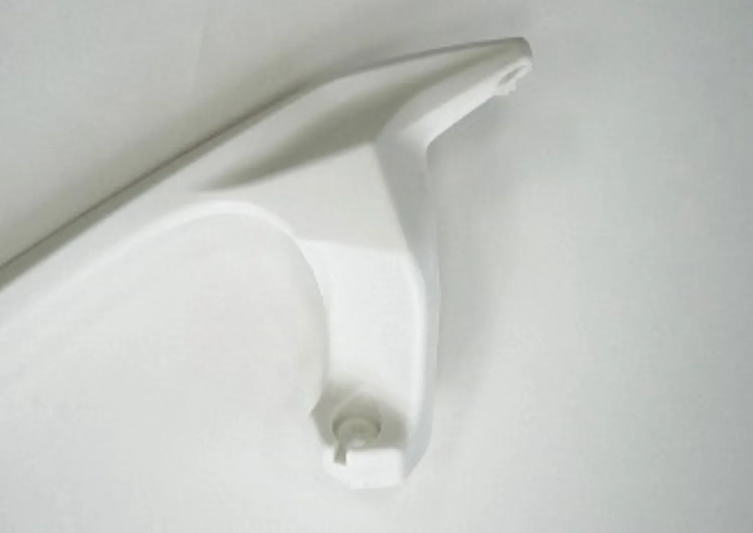 Lightweight nylon materials used in scooter rear seat handles