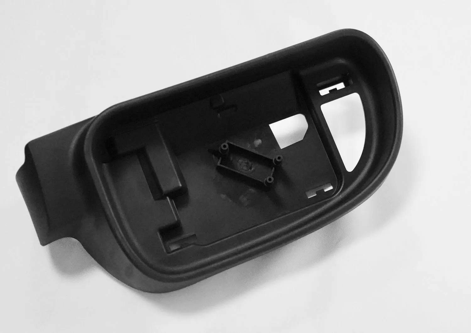 Durable nylon materials used in scooter side mirror assemblies